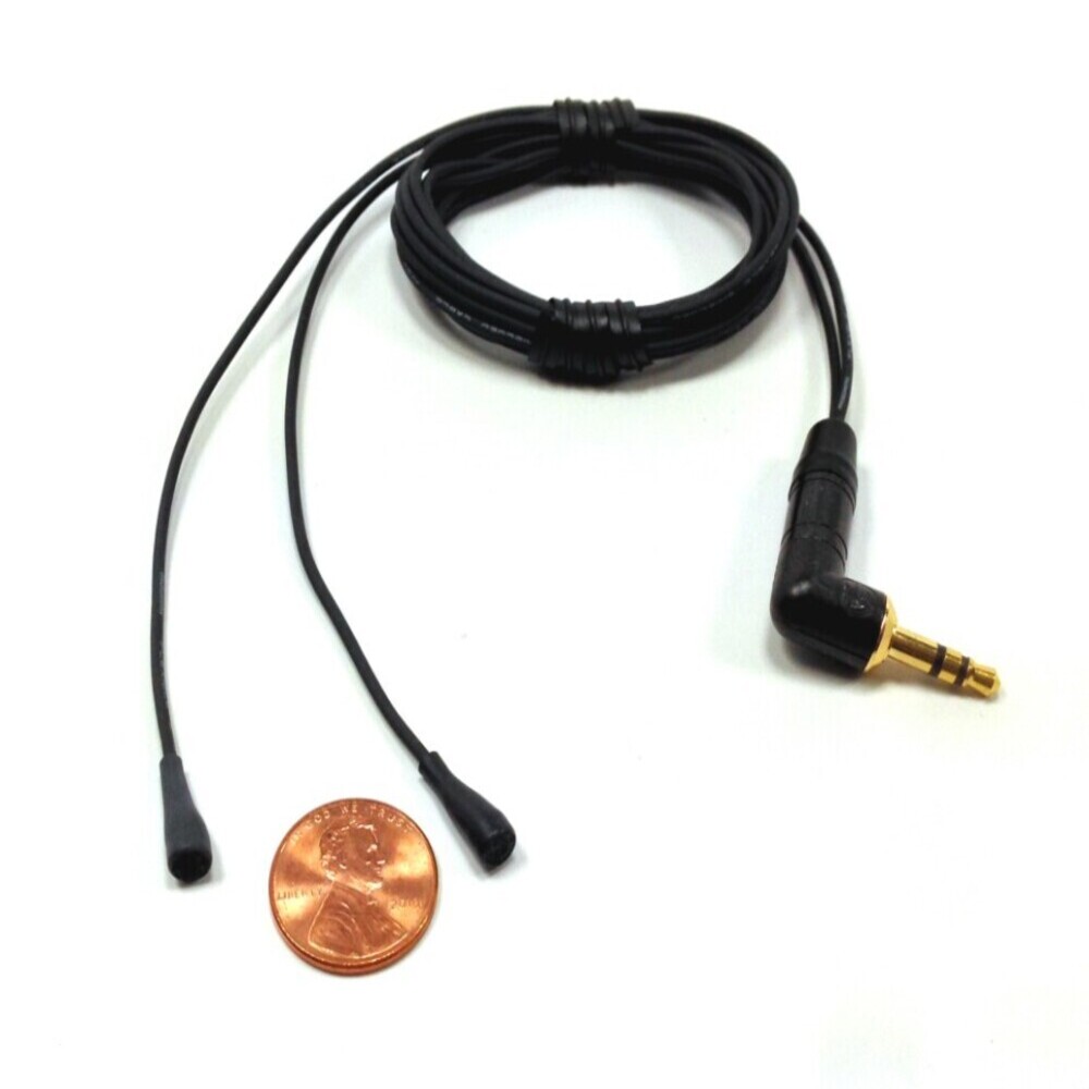 MS-BMC-9 - Subminiature Binaural/Stereo Microphones with high-flex miniature Mogami shielded cable and professional connector. Made in USA. Questions & Answers
