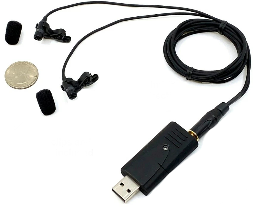 Deluxe Audio Technica Miniature Binaural Microphones (SP-BMC-12) and a USB soundcard (SP-USB-SA-HIGH-GAIN) Questions & Answers