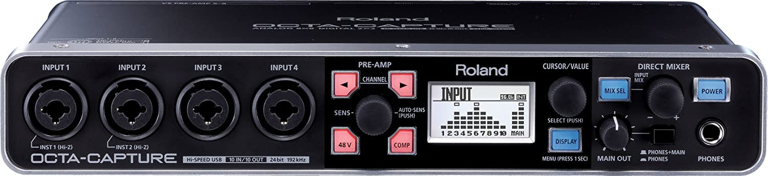 Roland OCTA-CAPTURE - High-Speed USB Audio Interface Questions & Answers
