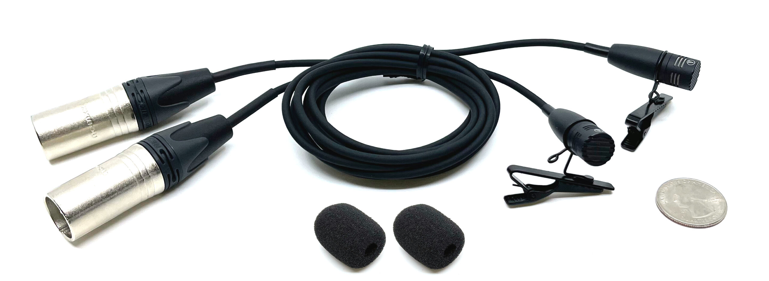 SP-CMC-4U-PHANTOM - Cardioid stereo microphones with XLR connectors - Includes one pair of rotating clips and standard windscreens Questions & Answers