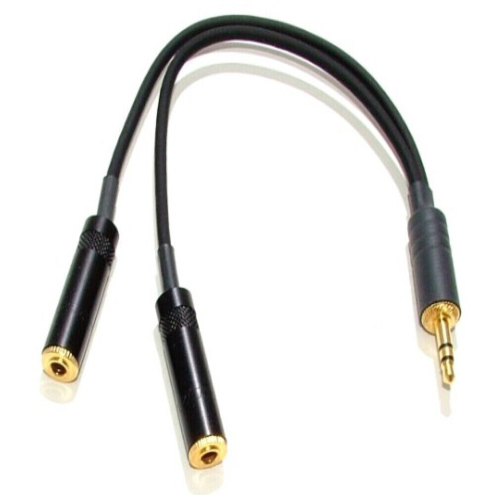Do you have a version of this from single stereo 1/8 inch male plug to two 1/8 inch female MONO phone jacks?